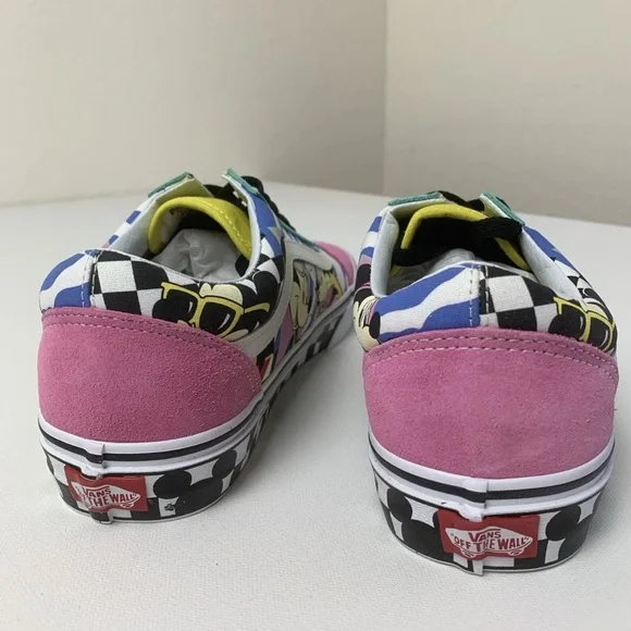 🩷 Vans x Disney Old Skool “80s Mickey” Sneakers (NWOT) - Picture 7 of 14